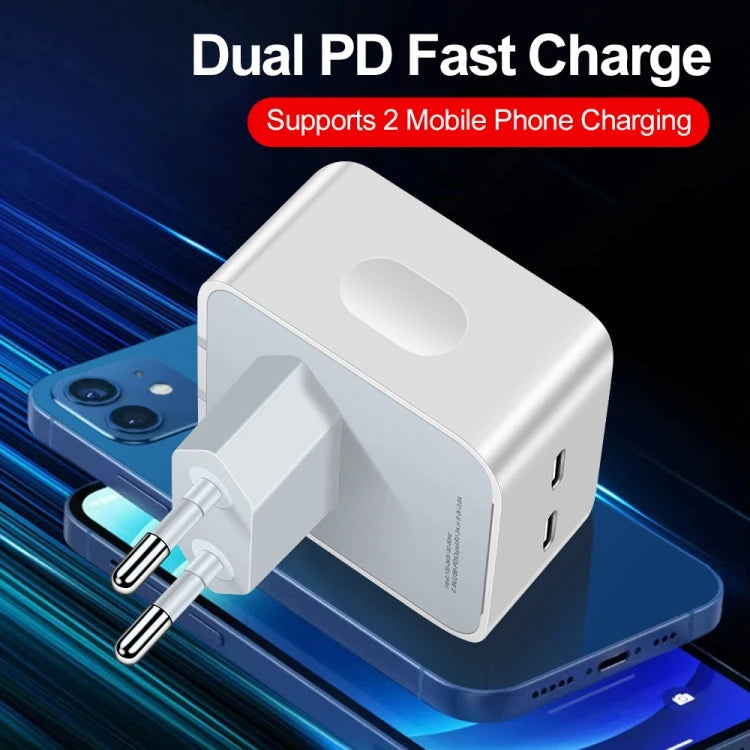 Chargeur rapide Double Ports Adaptateur secteur USB-C Chargeur mural de voyage 3A, IPhone PD Shenzhen Xingkaisheng Digital Technology Co., Ltd.