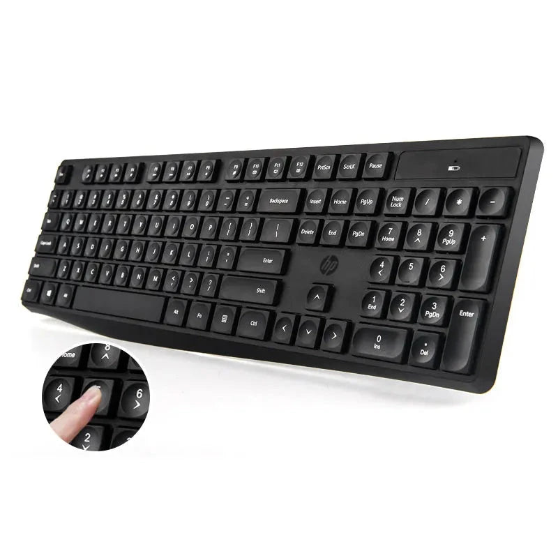 HP CS10 Clavier sans fil Souris Gaming Office Souris & Clavier Set Noir & Blanc Couleur CK104 Touches pour Ordinateur Maxen Network Technology Co., Limited