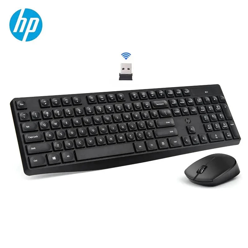 HP CS10 Clavier sans fil Souris Gaming Office Souris & Clavier Set Noir & Blanc Couleur CK104 Touches pour Ordinateur Maxen Network Technology Co., Limited