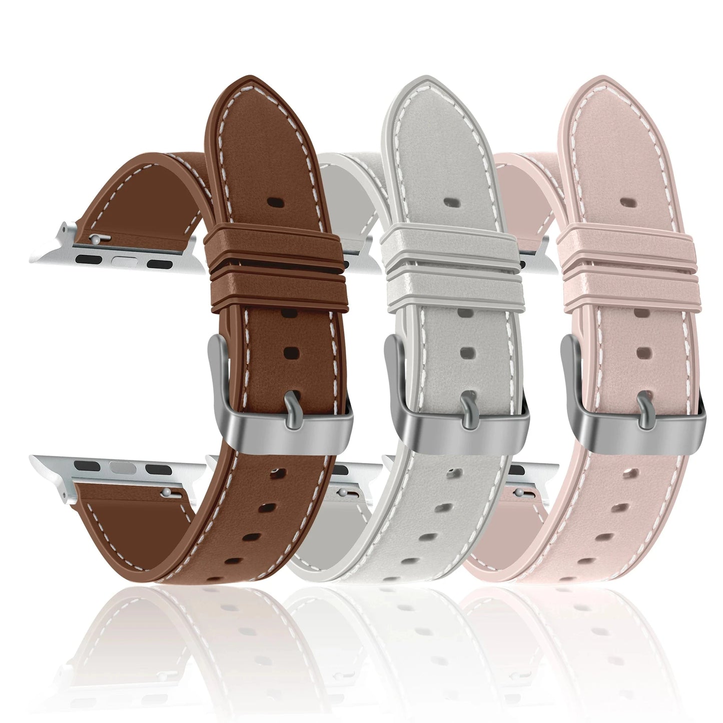 RYB Premium Watch Strap Leather TPU for Apple Watch 41mm 45mm 49mm, Vintage Bracelet for iWatch Series 8 Ultra Watch Band Shenzhen Honghuanglan Technology Co., Ltd.