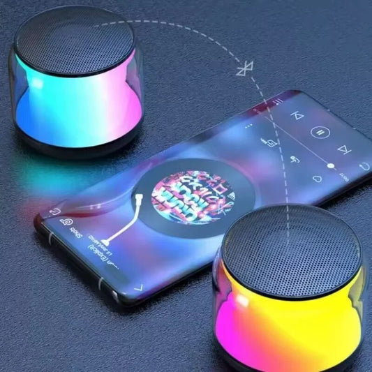 2024 étanche stéréo BT S500 extérieur sans fil Dj fête Mini rvb intelligent Portable jeu coloré LED haut-parleur Shenzhen Smarter Technology Co., Ltd.