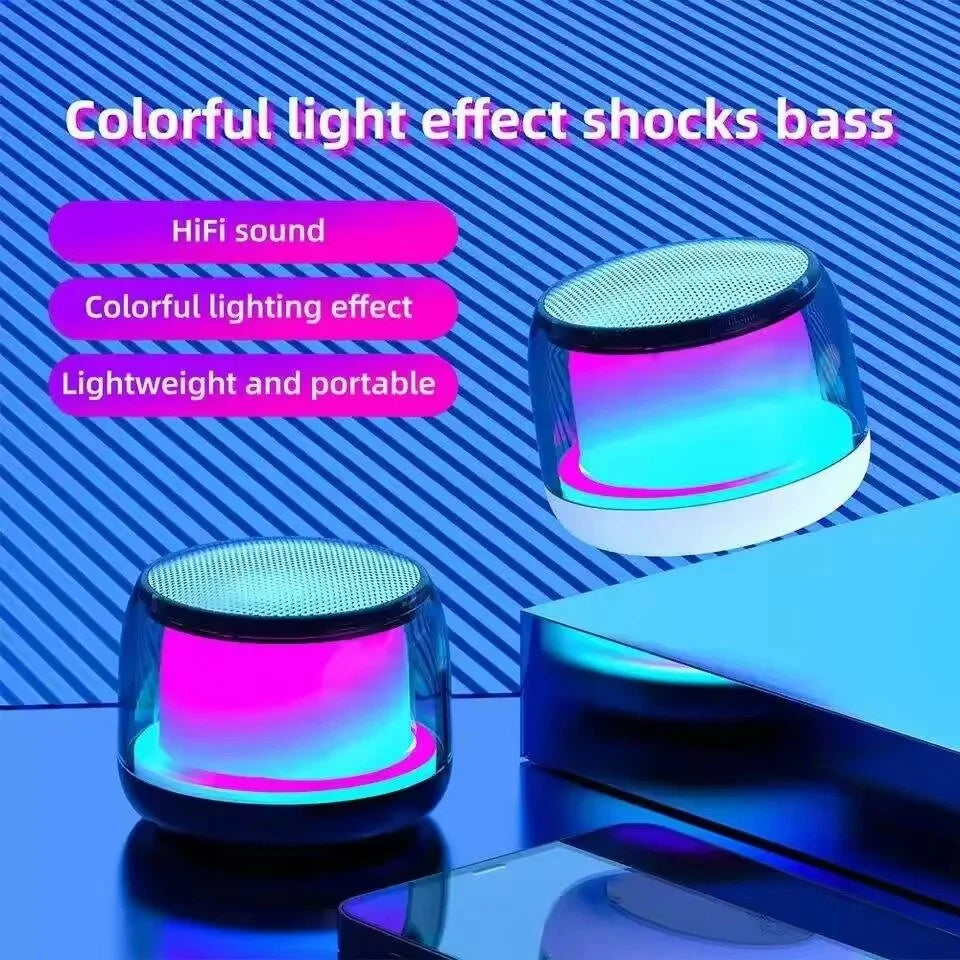 2024 étanche stéréo BT S500 extérieur sans fil Dj fête Mini rvb intelligent Portable jeu coloré LED haut-parleur Shenzhen Smarter Technology Co., Ltd.