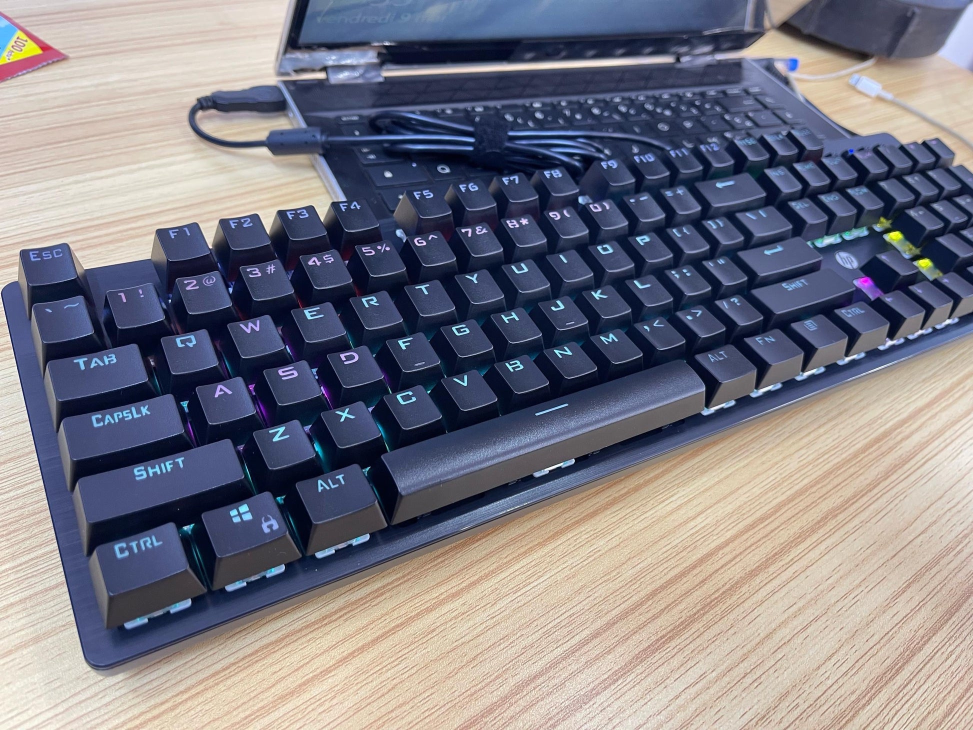CLAVIER GAMING HP GK100 F SOURA STORE