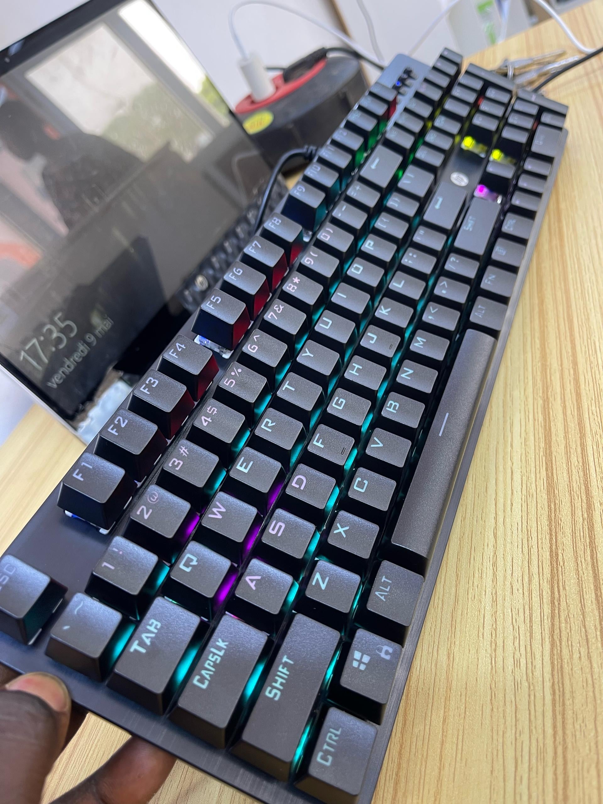 CLAVIER GAMING HP GK100 F SOURA STORE
