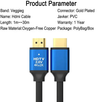 Câble HDMI 4K 60Hz v2.0 certifié OEM/ODM Câble HDMI I 4K Dongguan V-Link Cable Electronic Technology Co., Ltd.