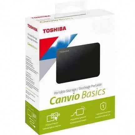 Disque dur externe 1 To (SATA) — lecture 35 Mo/s · écriture 45 Mo/s · rétention >10 ans à 25 °C · temp. op. 0–70 °C · garantie 5 ans SOURA STORE