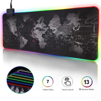 Tapis de souris sans fil rgb, blanc, avec chargeur, personnalisé, pour gaming, dimension 3xl Shenzhen Yiqi Network Technology Co., Ltd.